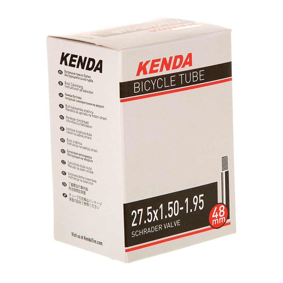 Kenda Schrader Tube Schrader Length: 48mm 27.5'' 1.50-1.95