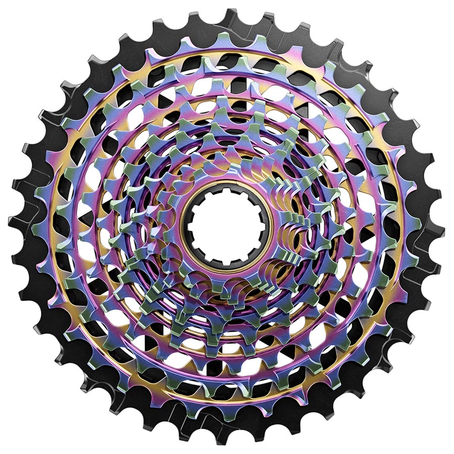 SRAM RED XG-1290 Cassette - 12-Speed 10-36t For XDR Driver Body Rainbow E1