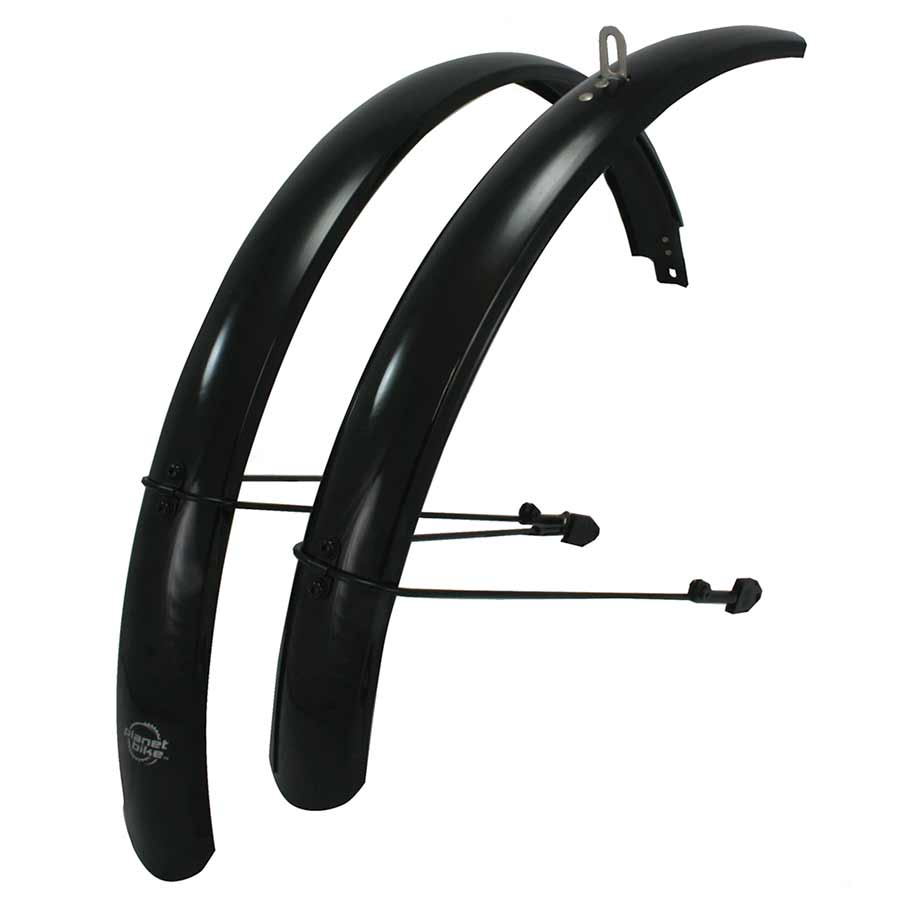 Planet Bike Full 700c x 45 Fender Set: Black (700c x 25-35)