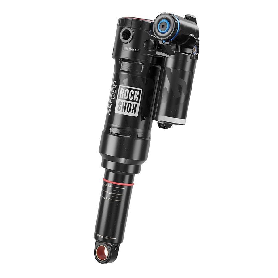 RockShox Super Deluxe Ultimate C2 Rear shock 205x60 Shaft Eyelet: Trunnion Body Eyelet: Standard 0Neg/2Sleeve Tokens Reb25/Comp26 Lockout 4 Transition Patrol 2022+