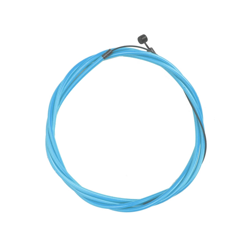 Black ops DefendR Brake Cable Kit Front or Rear 2100mm 1.5mm SS w/ PTFE Light Blue BMX/MTB