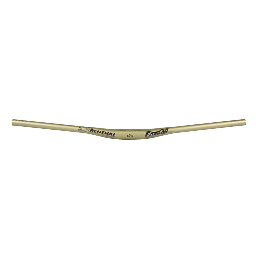 Renthal V3 Fatbar 35 MTB Handlebar Diameter: 35mm 800mm Rise: 10mm Gold