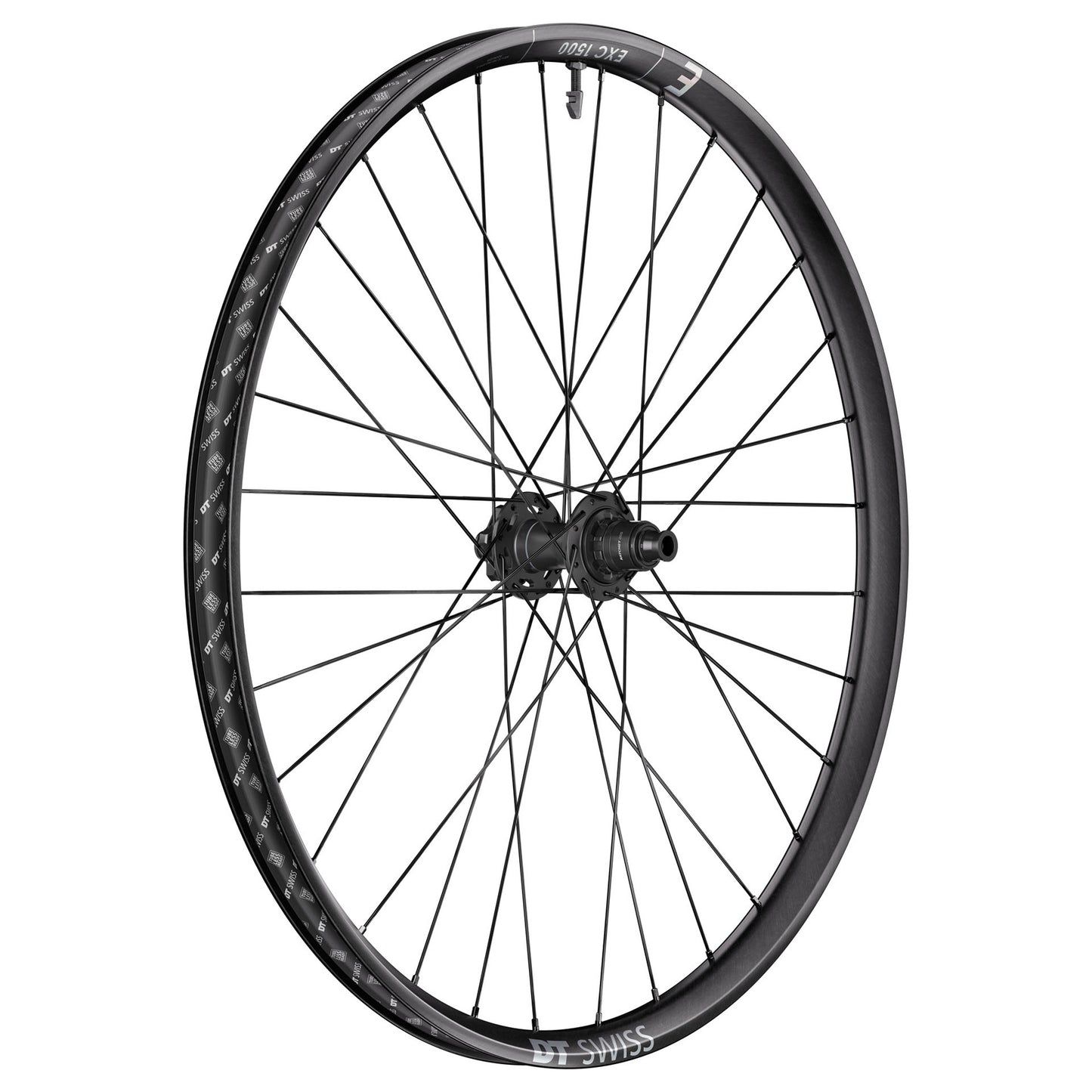 DT Swiss EXC 1500 Classic 30 Rear Wheel - 29" 12 x 148mm 6-Bolt XD/Micro Spline DEG 90 DF BLK
