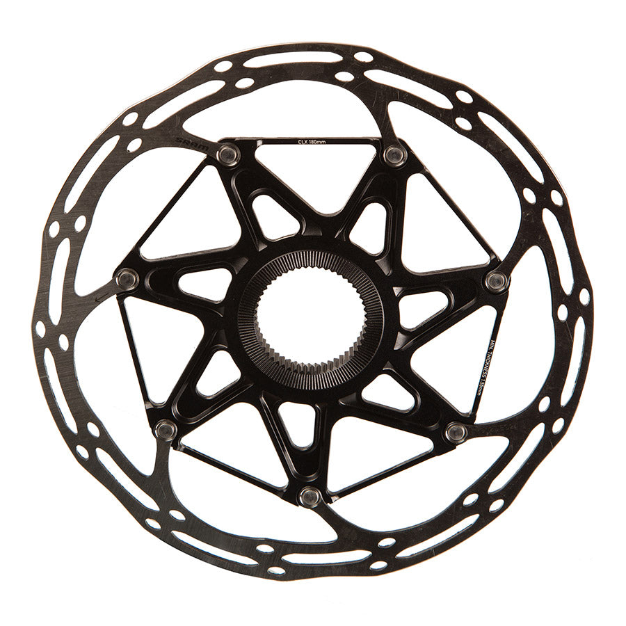 SRAM CenterLine X Disc Brake Rotor - 180mm Center Lock 1.85mm Includes External Tooled Lockring