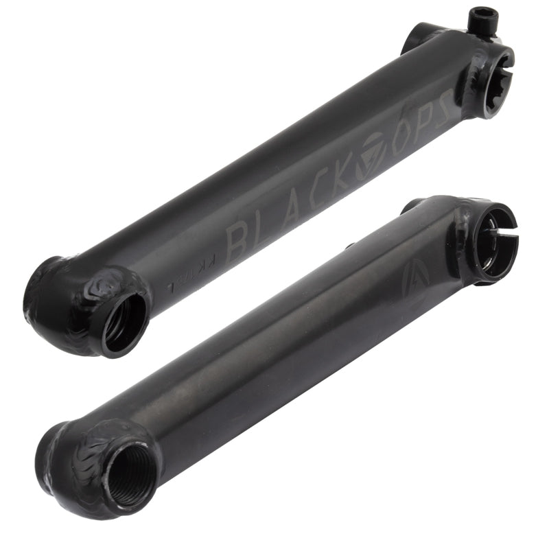 Black ops Stomp Cro-mo 175mm 19mm crankset black