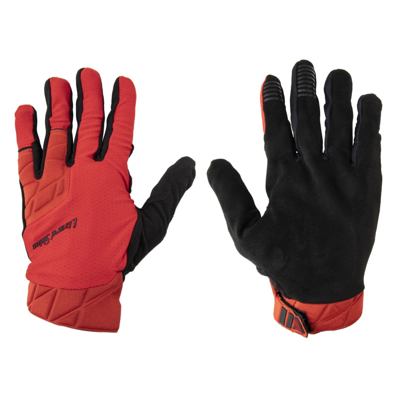 Lizard Skins Monitor Ops Full Finger Gloves Crimson Red M Pair