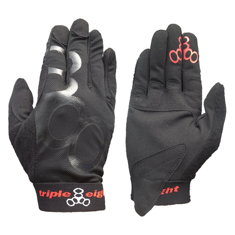 Triple eight Exoskin Gloves LG Unisex Black