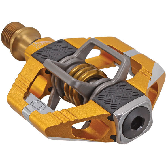Crankbrothers Candy 11 Pedals - Dual Sided Clipless Aluminum 9/16" Gold