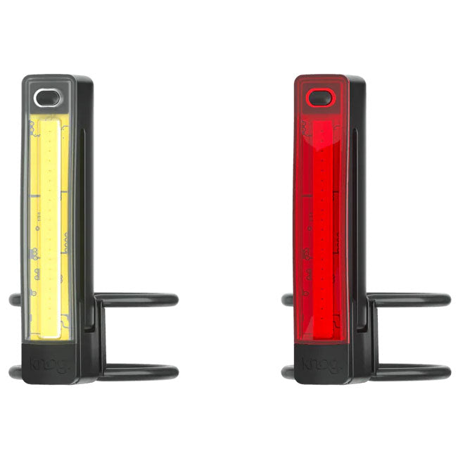 Knog Plus Lights Front/Rear Set Black