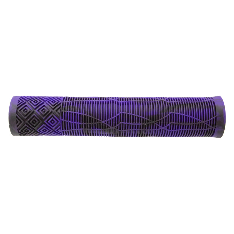 Black ops Rowdy Duty Grips Purple/Black 166mm Flangeless
