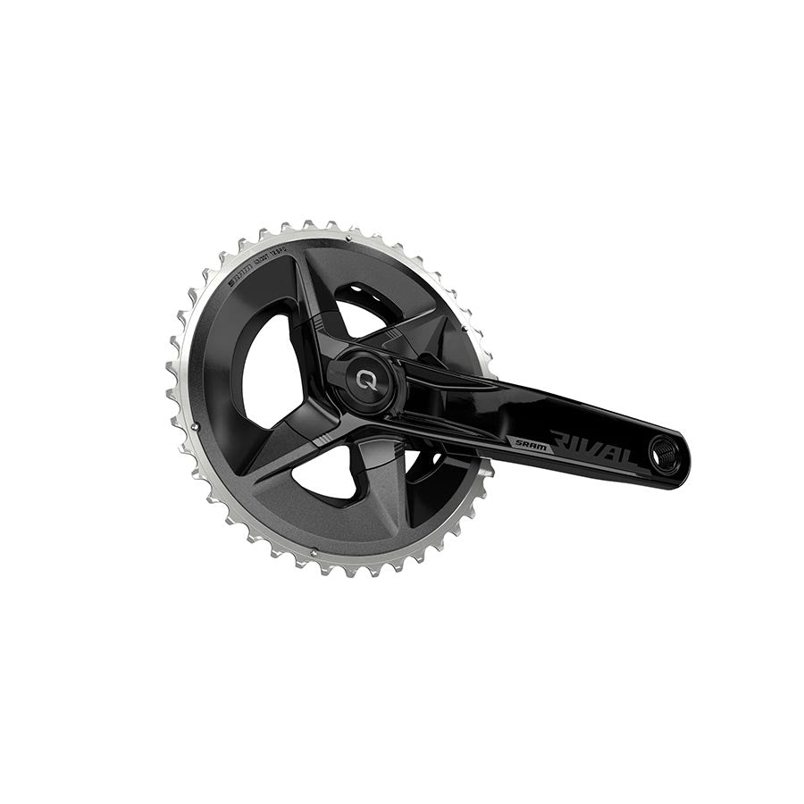 SRAM Rival AXS Wide Power Meter Crankset - 170mm 12-Speed 43/30t Yaw 94 BCD DUB Spindle Interface BLK D1