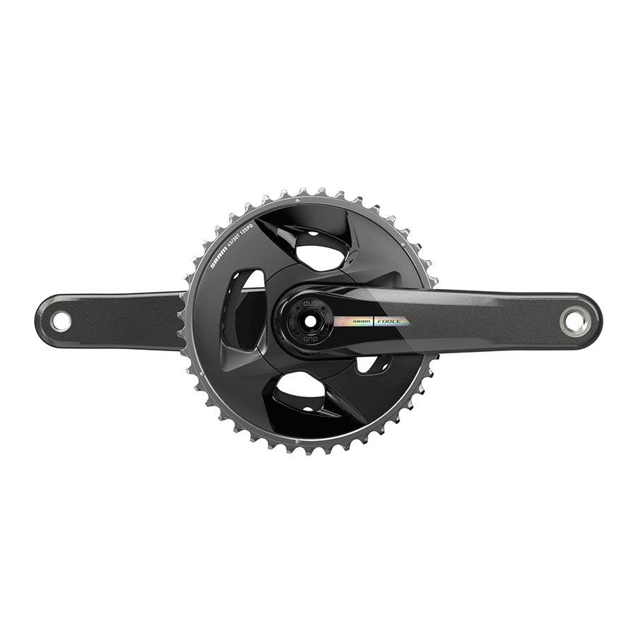 SRAM Force Wide Crankset - 172.5mm 2x 12-Speed 43/30t 94 BCD DUB Spindle Interface Iridescent Gray D2
