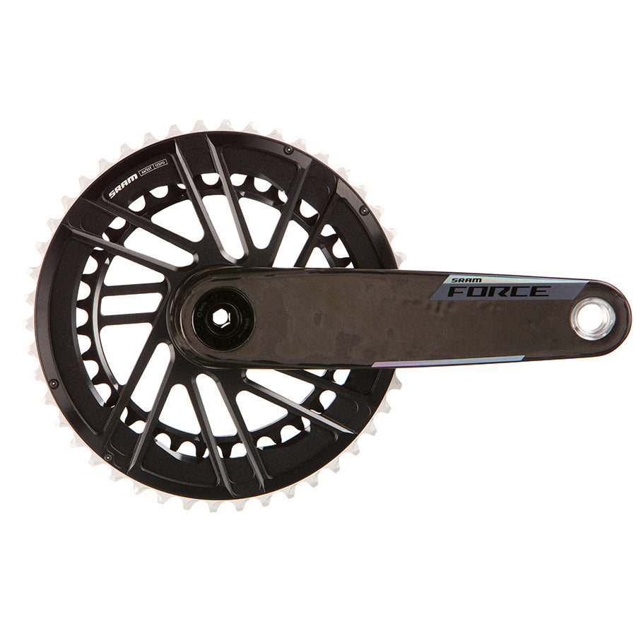 SRAM Force Crankset - 172.5mm 12-Speed 46/33t 8-Bolt Direct Mount DUB Spindle Carbon E1