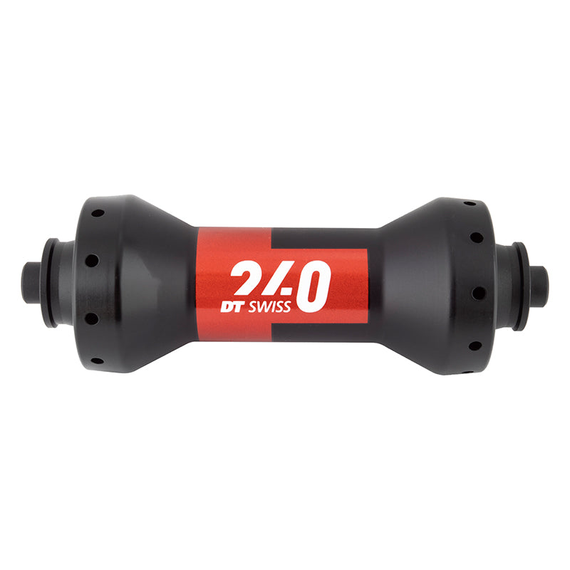 DT Swiss 240 Front Hub - QR x 100mm Black/Red 20H