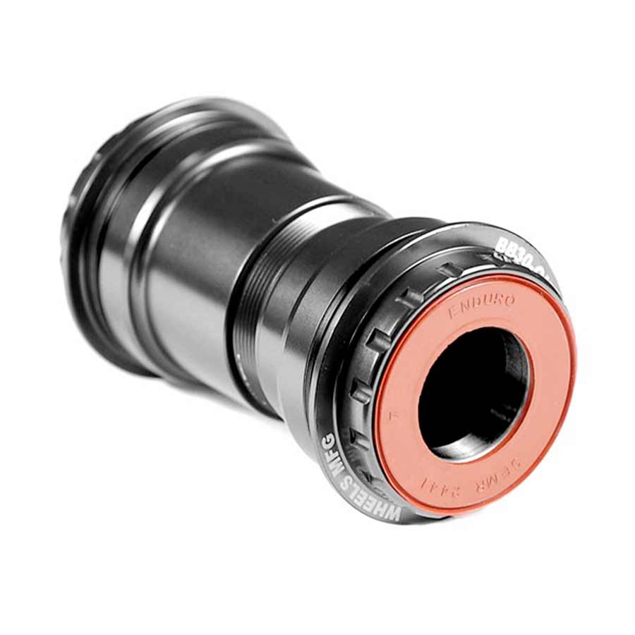 Wheels Manufacturing BB30 to Shimano Bottom Bracket Angular Contact Bearings BLK Cups