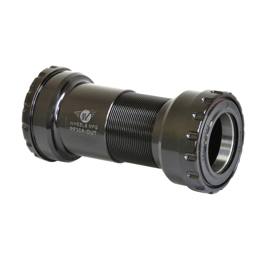Wheels Manufacturing PF30A Frame to 30mm Spindle Outboard Thread-Together Bottom Bracket ABEC-3 Bearings
