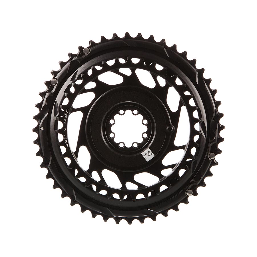 SRAM Red AXS 2x Chainring Teeth: 35/48 Speed: 12 BCD: Direct Mount Pair Aluminum Grey