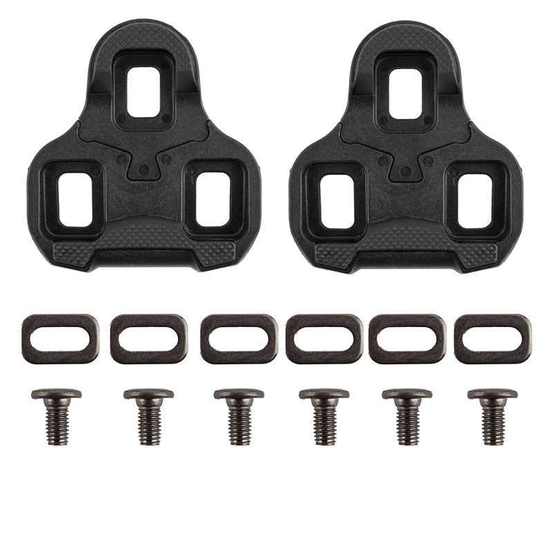Origin8 Split Fixed KEO Compatible Cleats Black Look Keo 0° Fixed
