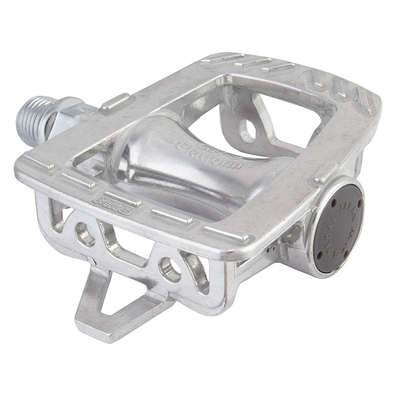 MKS GR-9 Pedals - Platform Aluminum 9/16" Silver