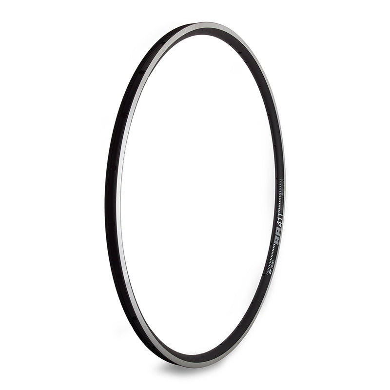 DT Swiss RR 411 Rim - 700 Rim Black 24H Asymmetric