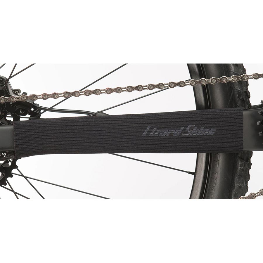 Lizard Skins Neoprene Chainstay Protector: LG Black
