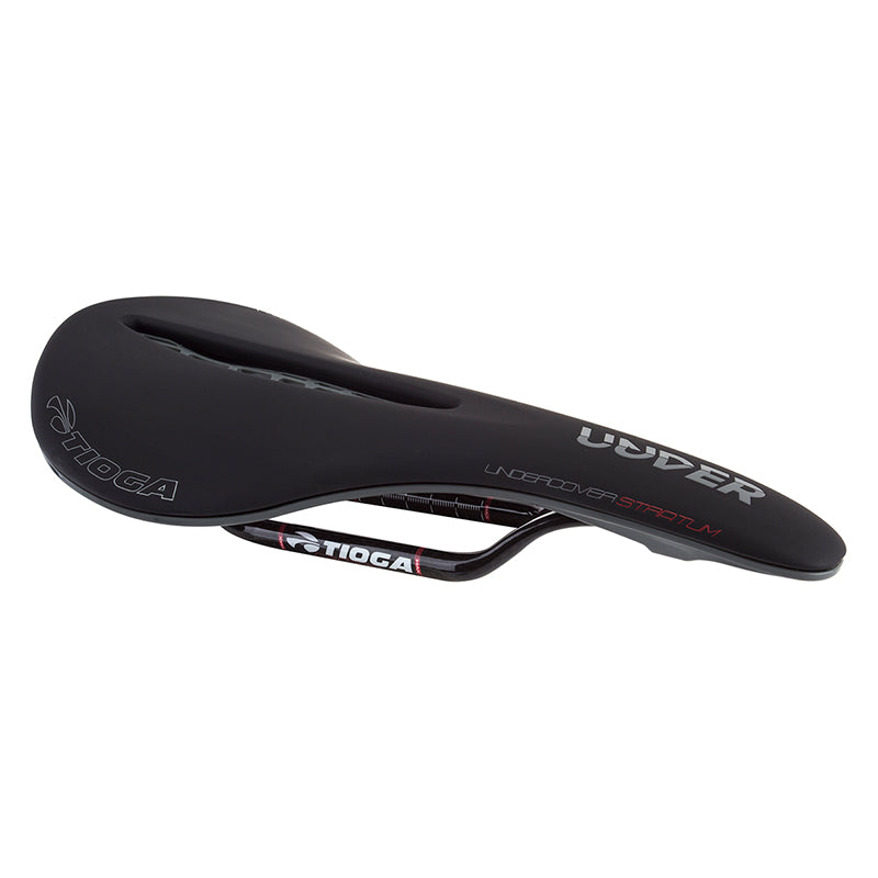 Tioga Undercover Stratum Carbon Carbon Bio-X Ergo Foam Black 285mmx140mm 150g