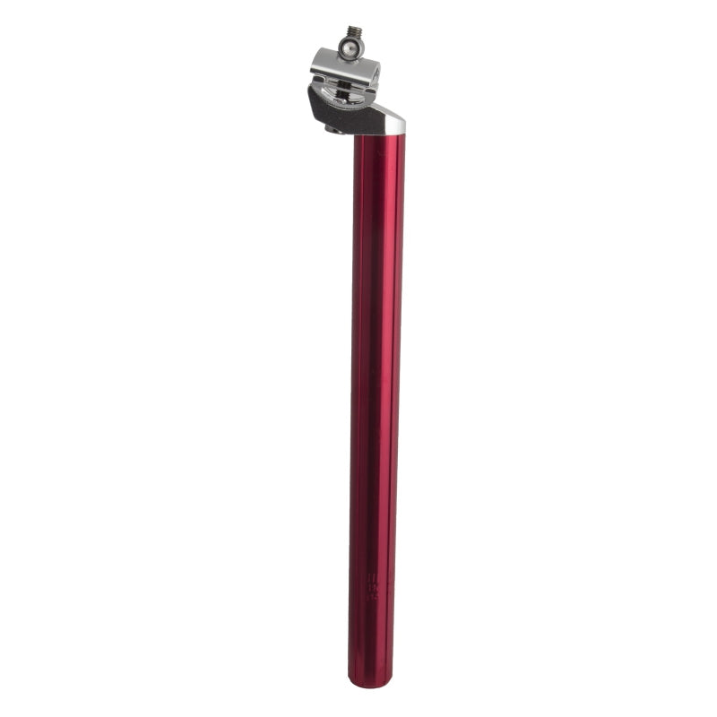 Black ops Fluted Seatpost 27.2mm 350mm Red Alloy 25mm