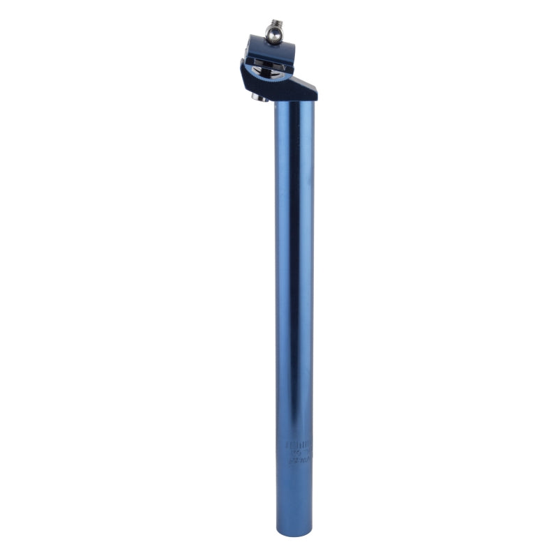 Black ops Alloy Anodized Seatpost 27.2mm 350mm Blue Alloy 25mm