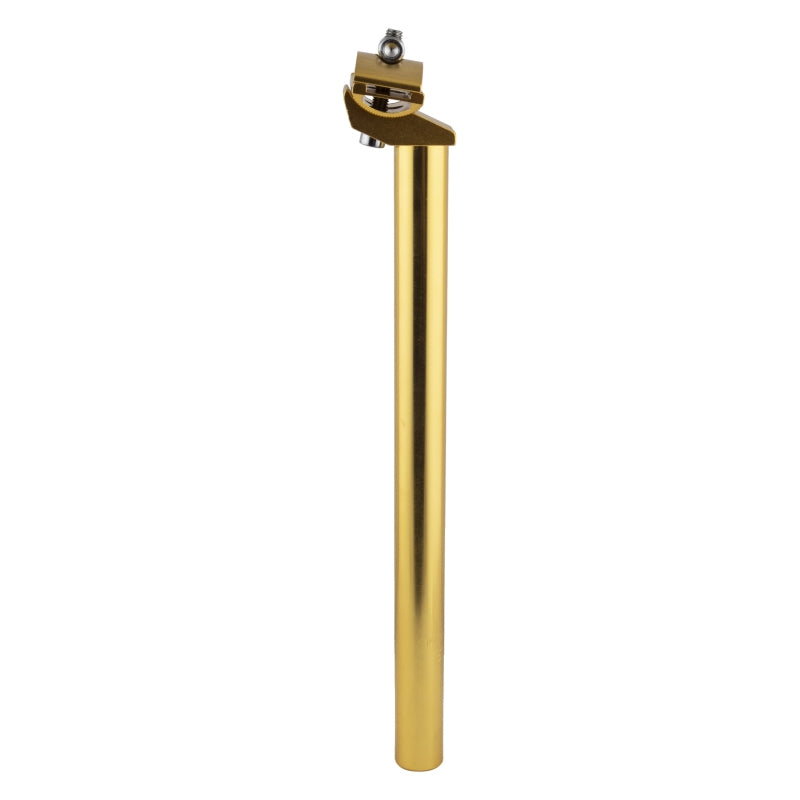 Black ops Alloy Anodized Seatpost 27.2mm 350mm Gold Alloy 25mm