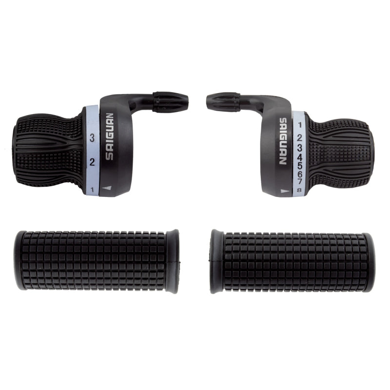 Sunlite UtiliT Sport Twist Shifter Pair 3x8sp 2 to 1 Blk