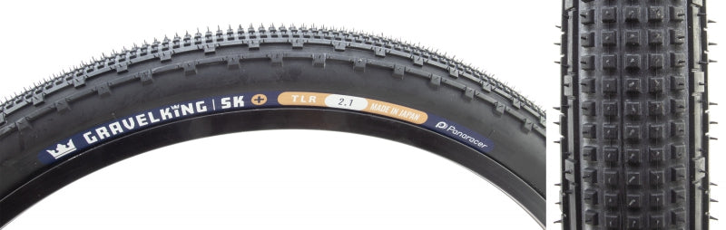Panaracer GravelKing SK Plus Tire - 26 x 2.10 Tubeless Folding Black