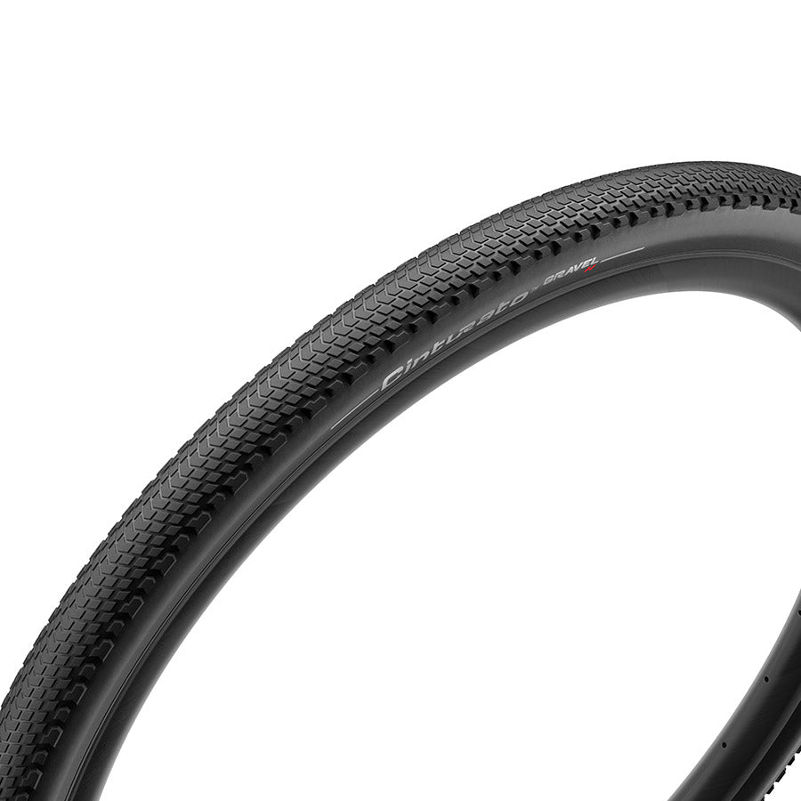 Pirelli Cinturato Gravel H Tire - 700 x 45 Tubeless Folding BLK SpeedGrip TechWALL Gravel Performance