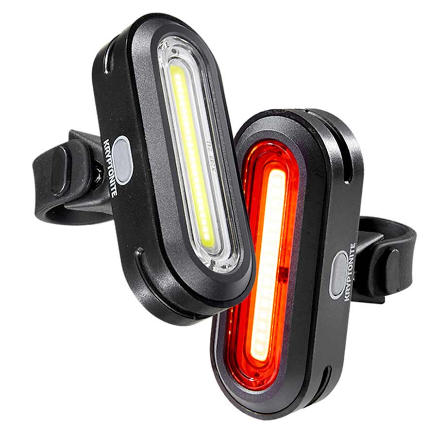 Kryptonite Avenue F-150/R-75 Light Set Black
