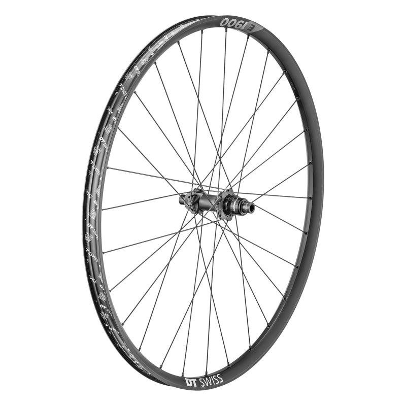 DT Swiss E 1900 Spline 30 Rear Wheel - 29" 12 x 148mm Center-Lock XD Black