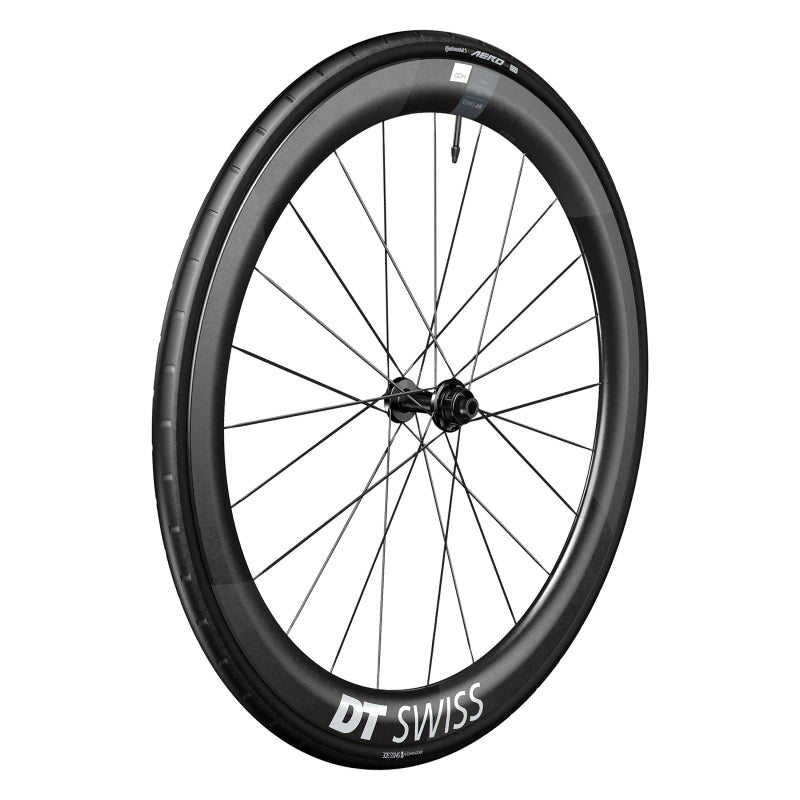 DT Swiss ARC 1400 DiCut 50 Front Wheel - 700 12 x 100mm Center-Lock BLK WTS w/Aero 111 Tire