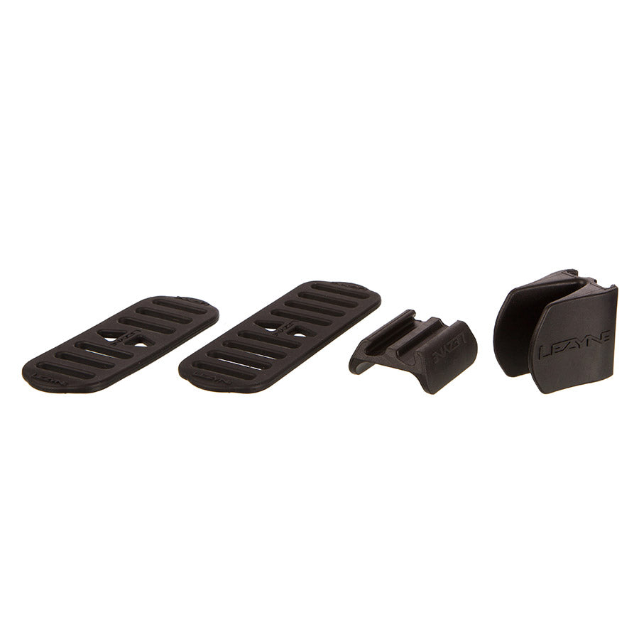 Lezyne ADAPTER KITS 1 aero post adapter 1 round post adapter 2 straps
