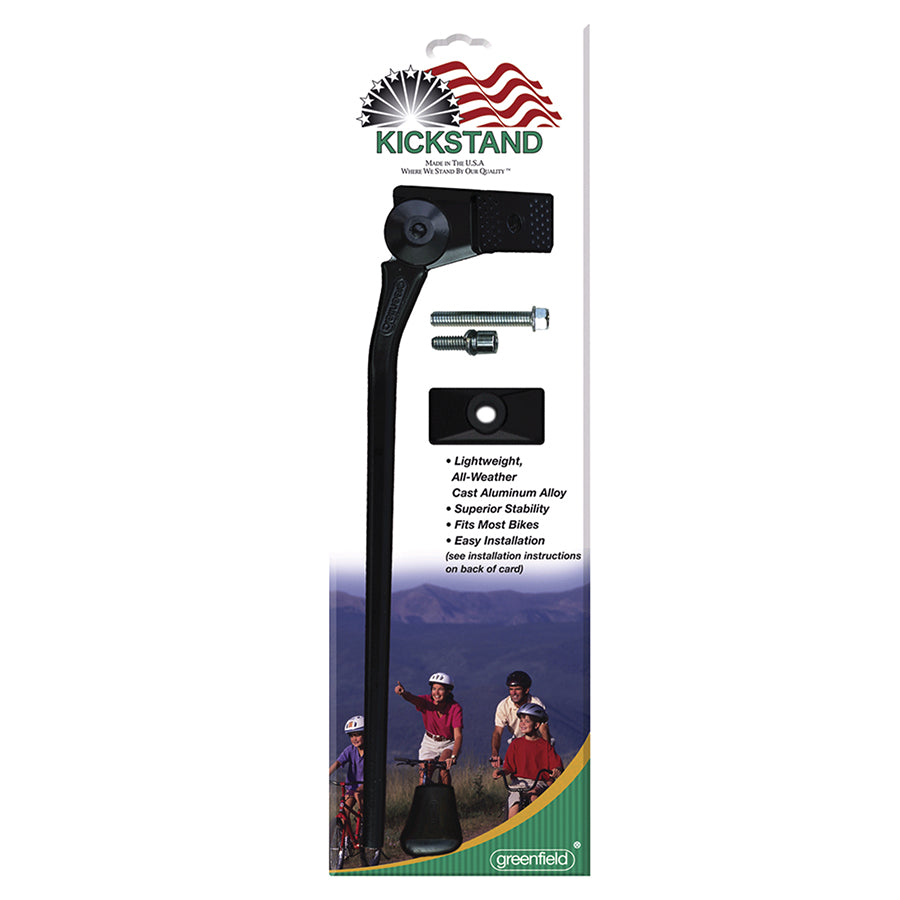 Greenfield 285mm KS2 Kickstand: Black