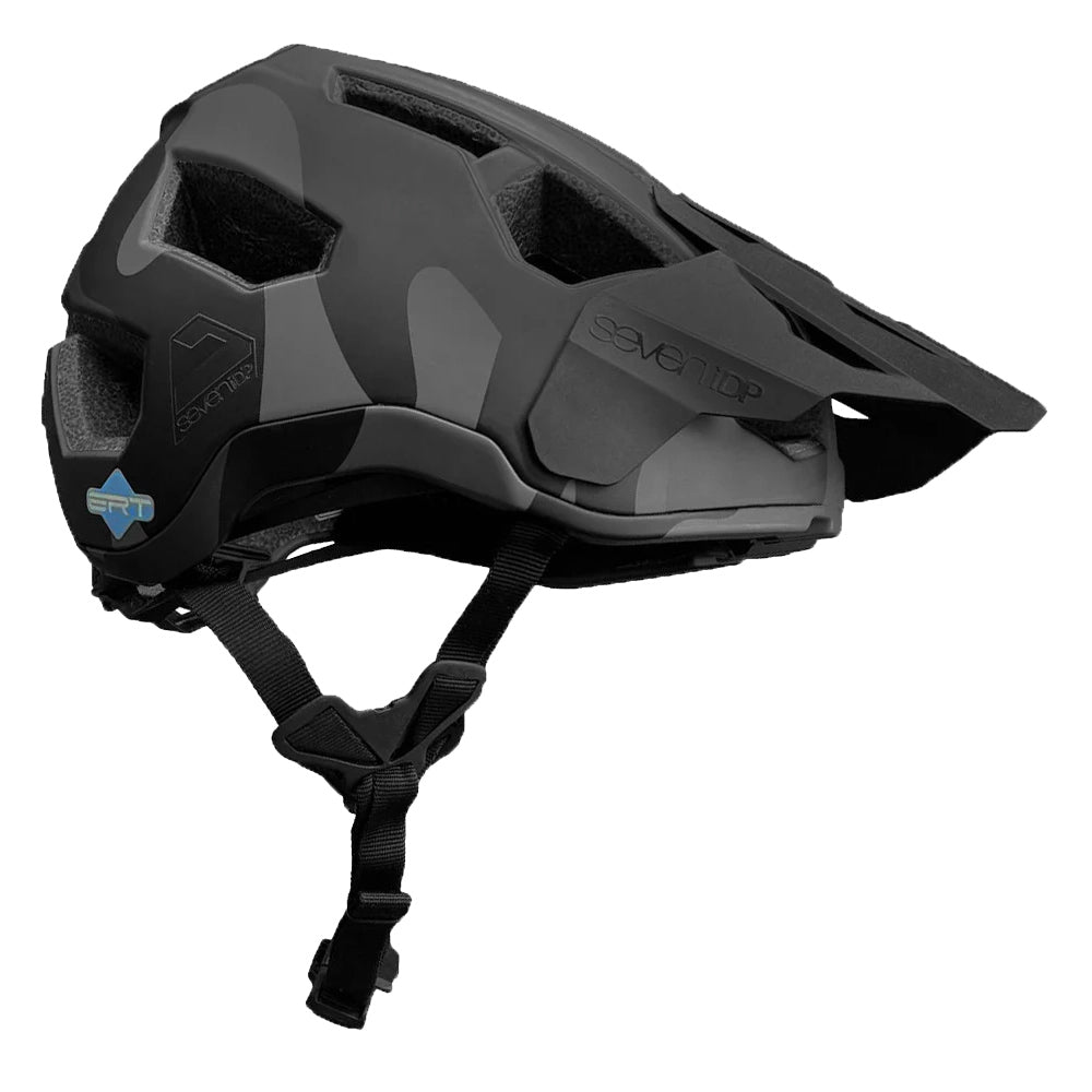 7iDP Project 21 Pro Trail Helmet Matte Black Camo XL/2XL