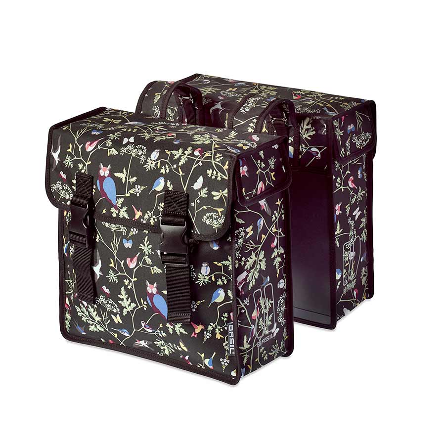 Basil Wanderlust Double Bag Double bag Charcoal