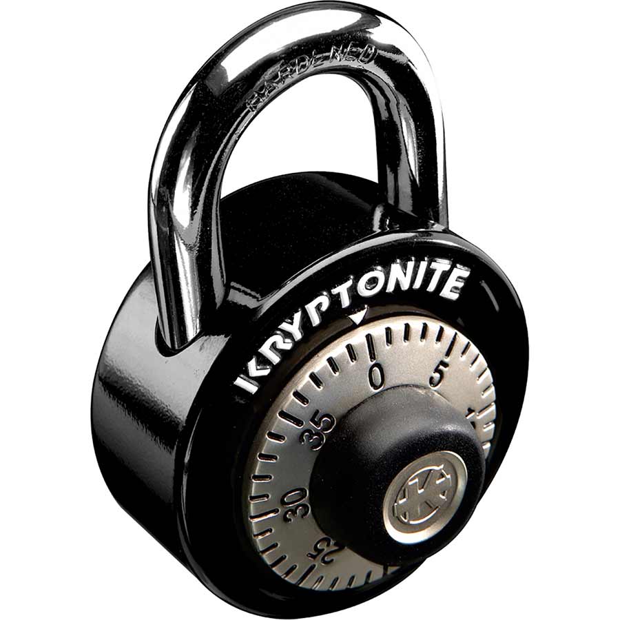 Kryptonite Gripper Combination Padlock: 50mm