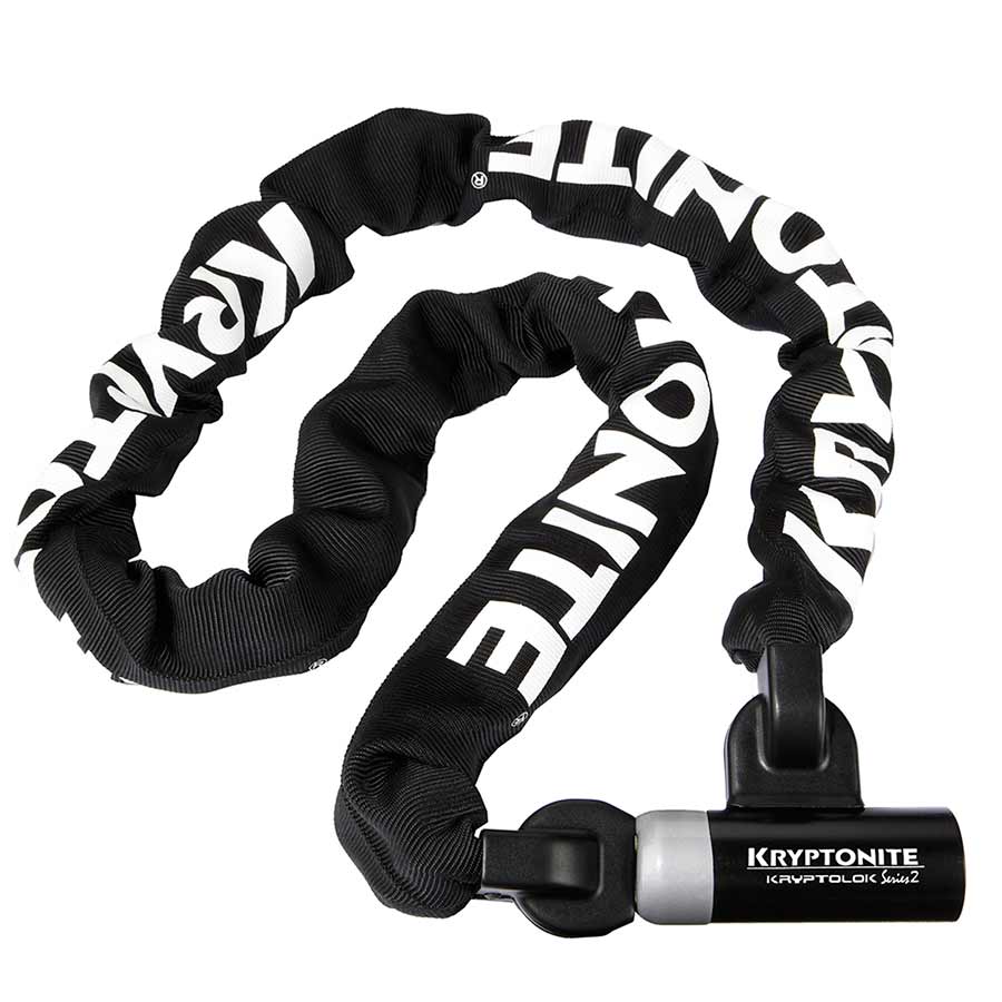 Kryptonite KryptoLok 2 915 Chain Lock Key 9mm 152cm 5' Black