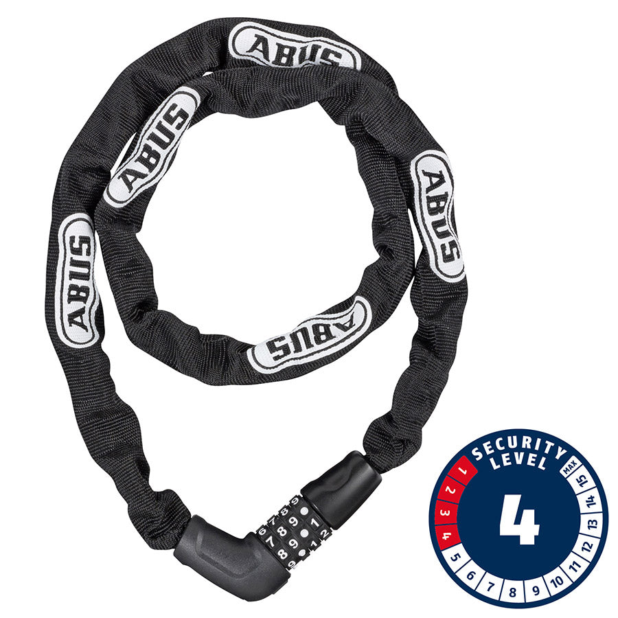 ABUS Steel-O-Chain 5805C Combination Lock: 110/5mm Black
