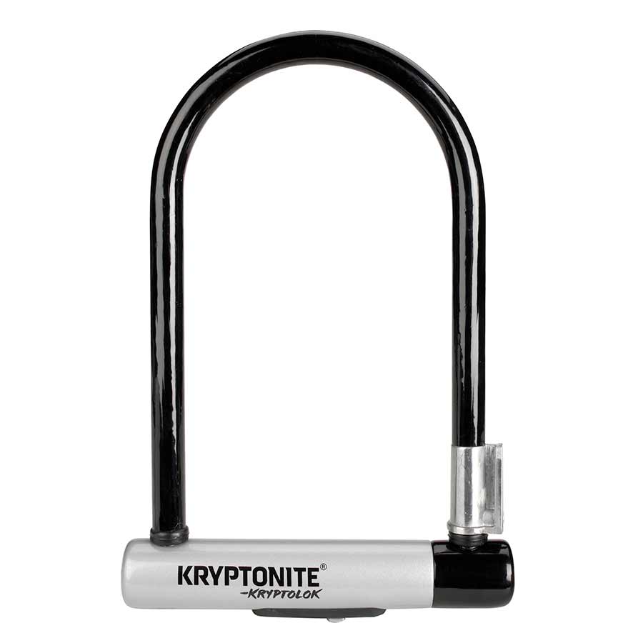 Kryptonite KryptoLok U-Lock - 5 x 9" Keyed Black Includes bracket