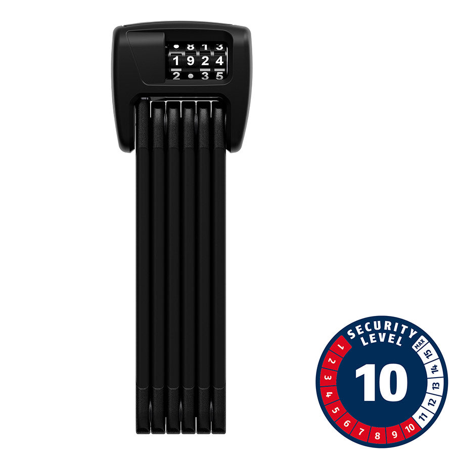 Abus Bordo 6000C Folding Lock - Combination 3'/90cm Includes SH Bracket