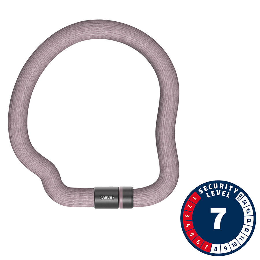 Abus Goose 6206K Chain Lock Key 6mm 110cm 3.6' Pink