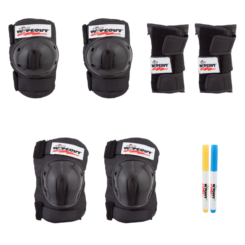 Triple eight Wipeout 3-Pack Youth MD Unisex Black