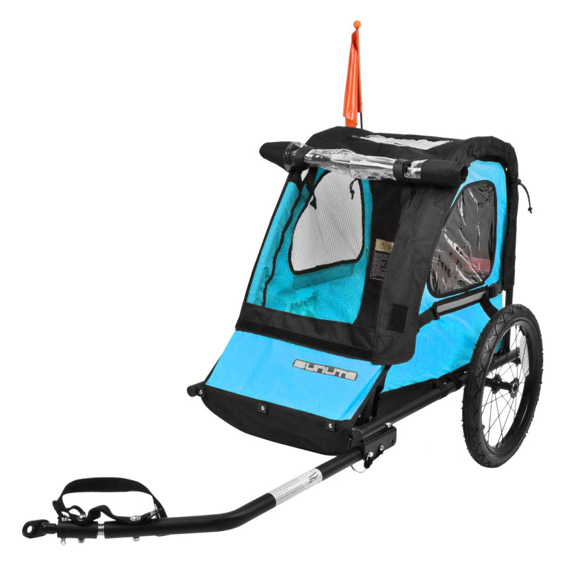 Sunlite Trailer Tot Single ST Steel Steel 100lbs Black/Blue