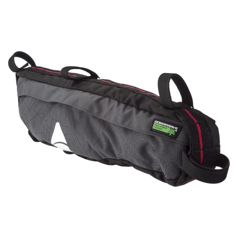 Axiom Seymour Oceanweave Framepack Bag P4.5 Velcro Straps 20.5x5.1x2.4” 275 c.i. Grey/Black