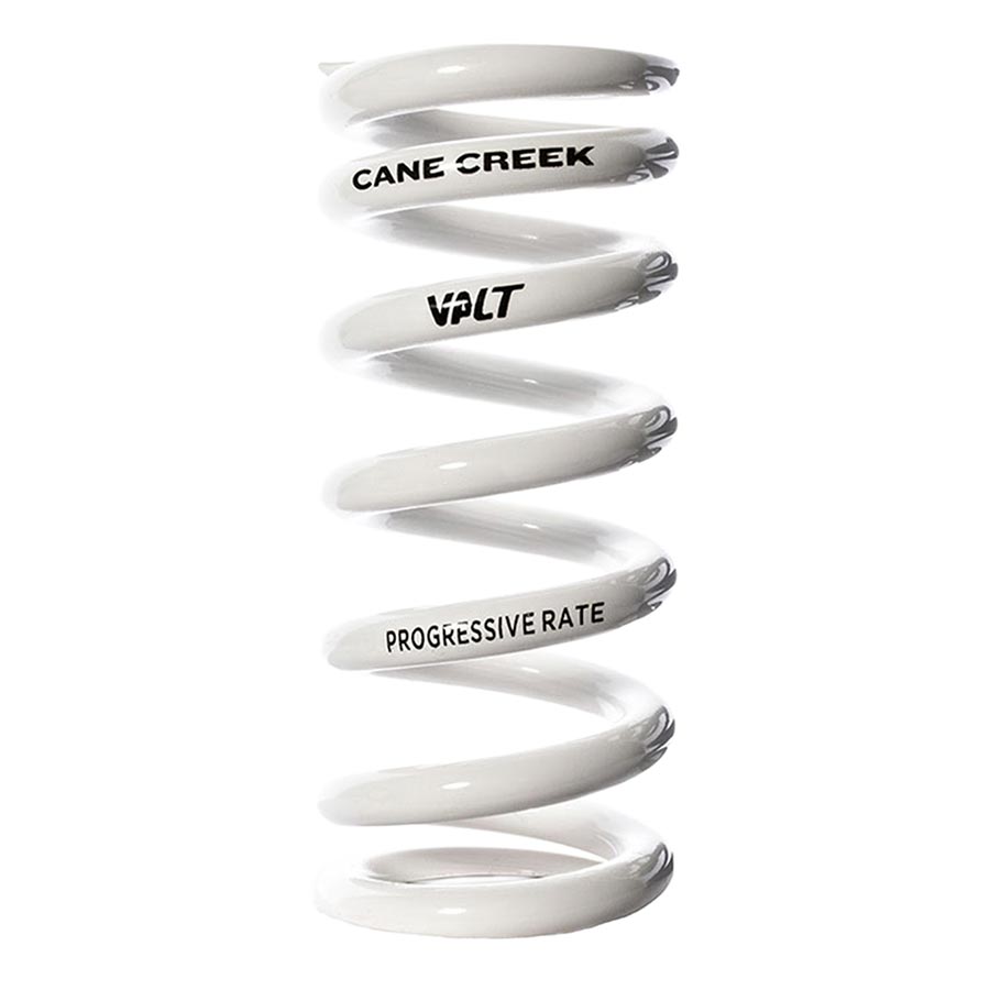 Cane Creek Progressive Rate VALT Lightweight Rear Shock Spring - 45mm x 400-488lbs White
