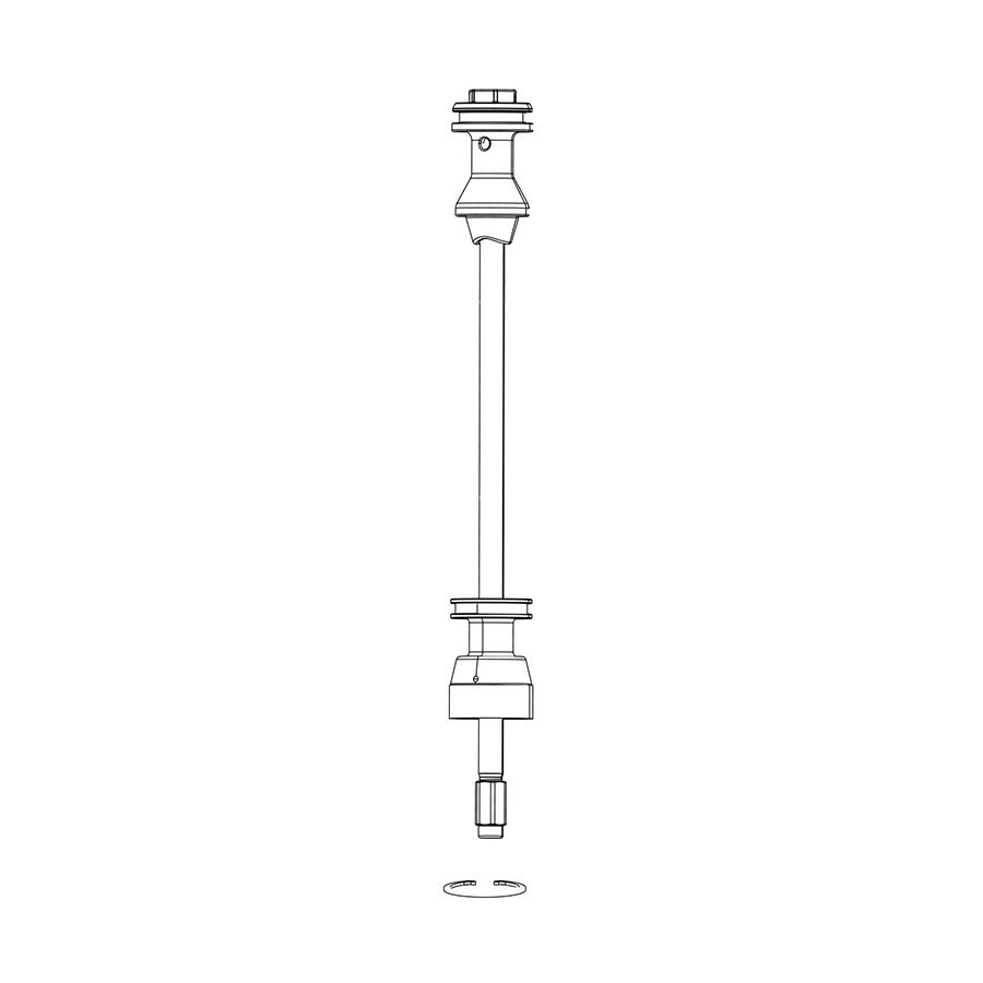 RockShox Fork Spring Debonair Shaft - 160mm 27/29 38mm - Domain B1+ 2022+